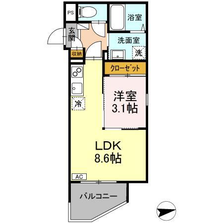 1LDK