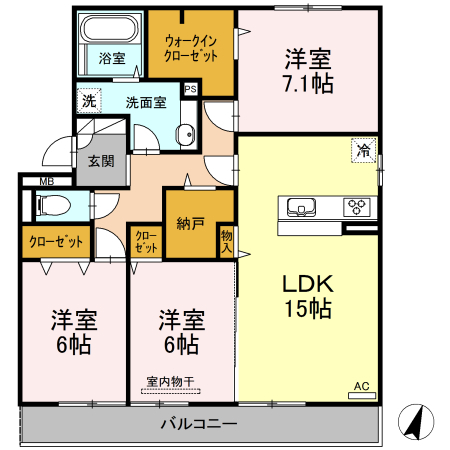 3LDK