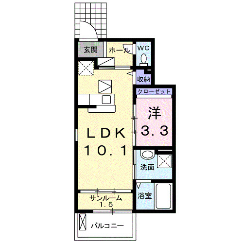 1LDK